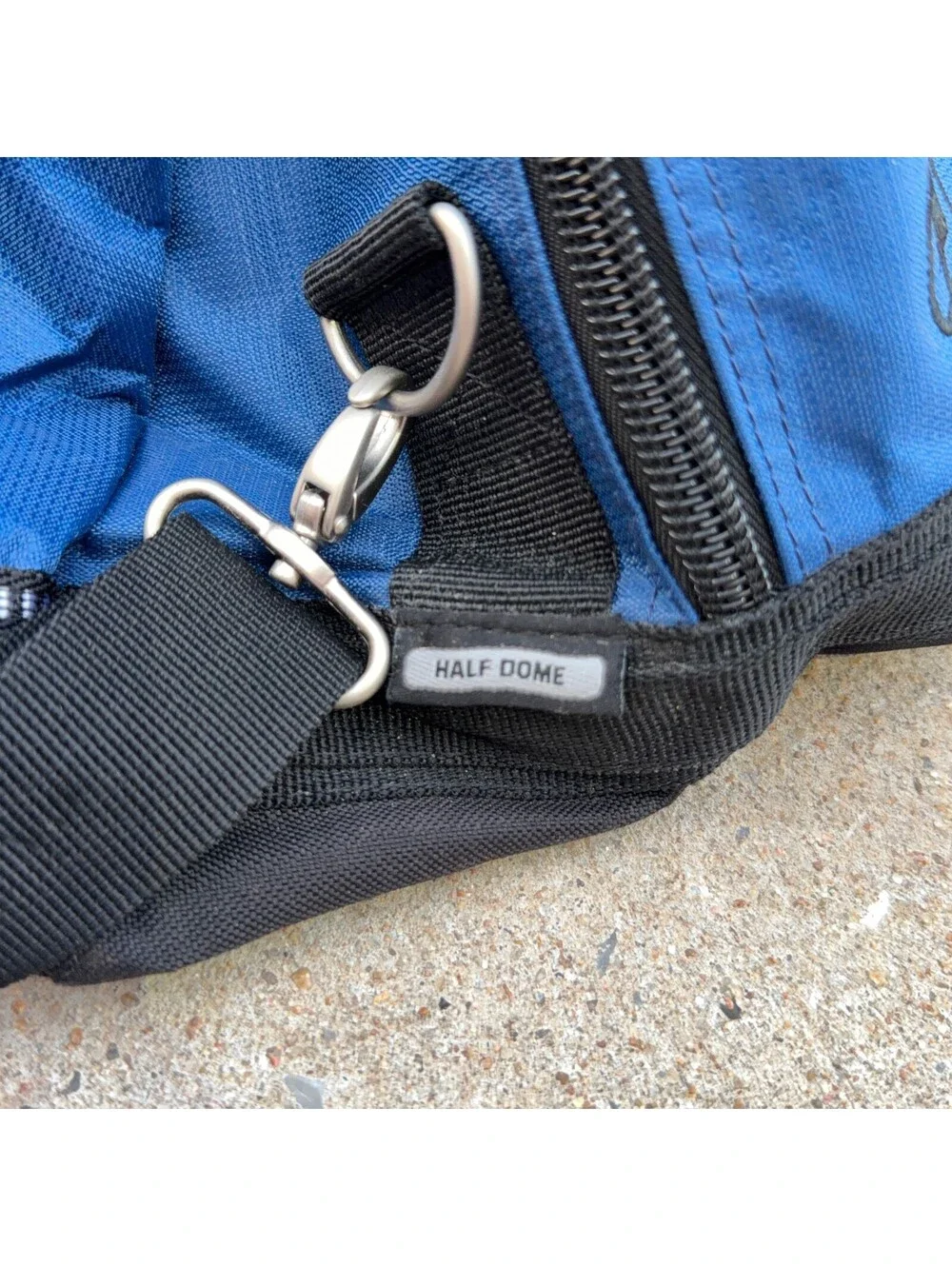 OGIO Half Dome Duffel Bag Blue‎ Black Gym Travel Sports Luggage Shoulder Strap